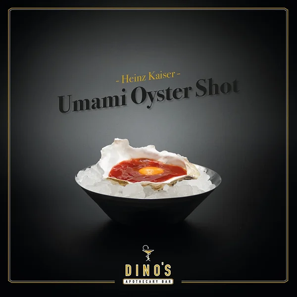 The Umami Oyster Shot Drink